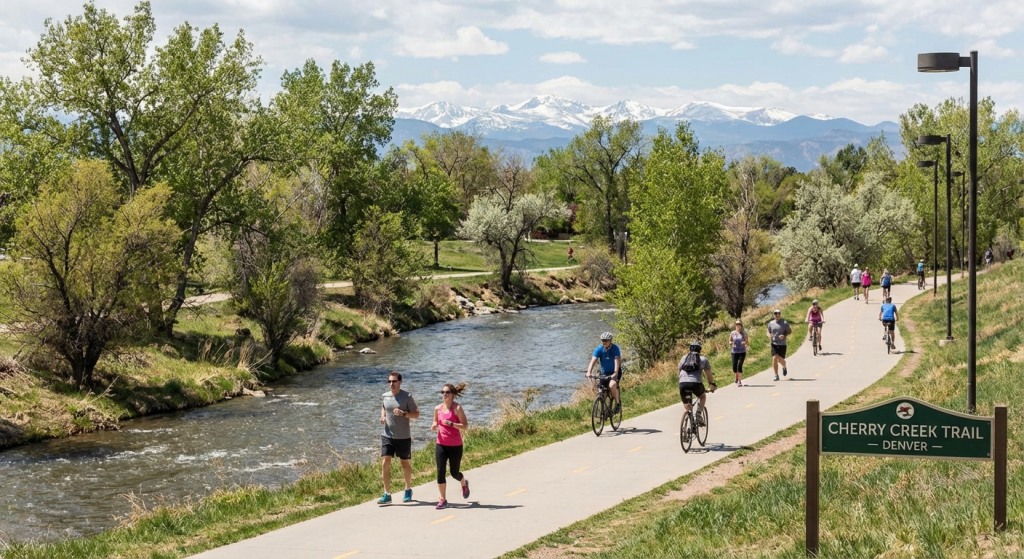 Cherry Creek Trail in Denver