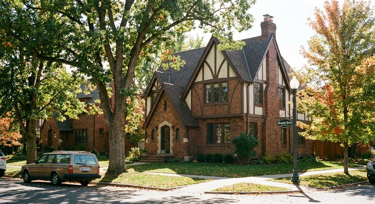 Tudor home in Bonnie Brae Denver