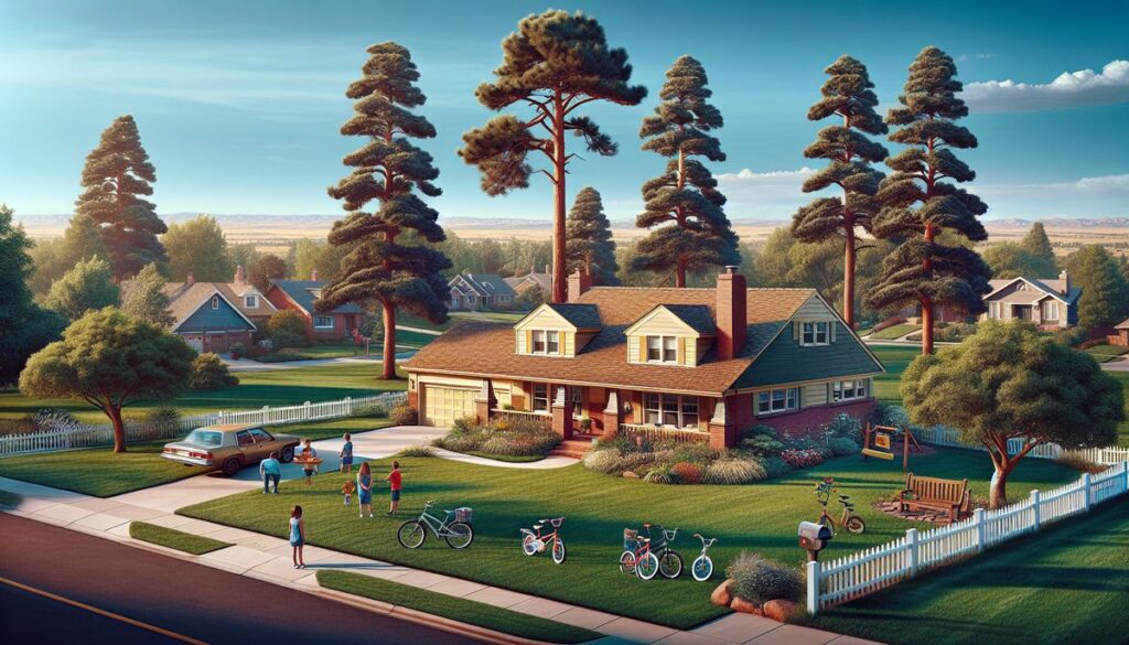 Family-friendly home in Centennial Colorado, showcasing the well-maintained suburban neighborhoods that make this Denver suburb perfect for families