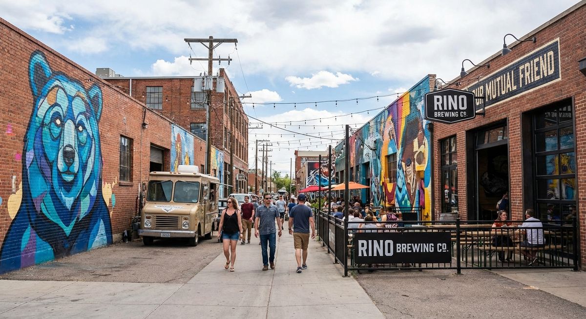 RiNo art district North Denver