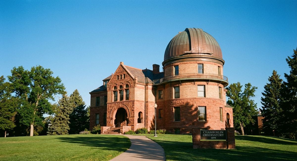 Chamberlin Observatory in Observatory Park Denver