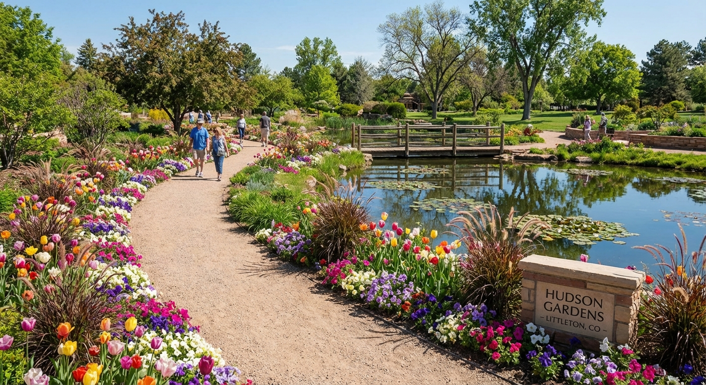 Hudson Gardens in Littleton Colorado
