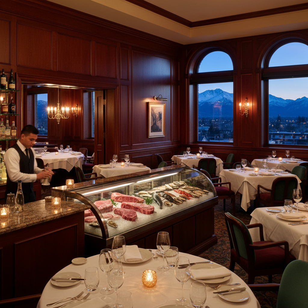 Ocean Prime Denver upscale steakhouse and seafood restaurant in LoDo Larimer Square